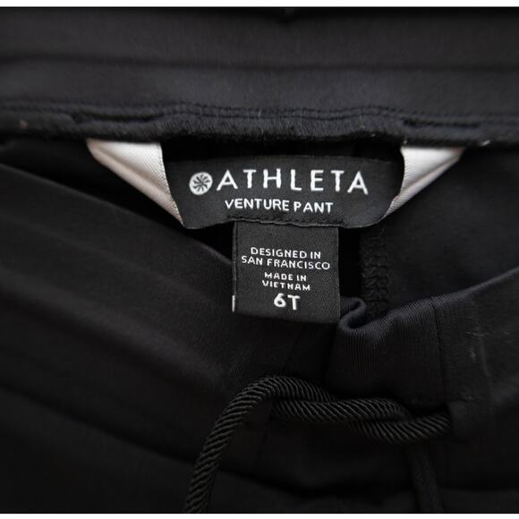 Athleta Venture Pant Black Ladies Size 6 Tall - Picture 4 of 5